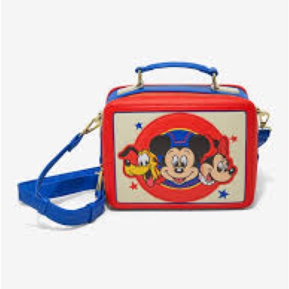 Loungefly Disney Mickey Mouse & Friends Classic Crossbody Bag - Picture 2 of 5